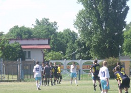 Mecz piłki nożnej ligi okręgowej juniorów młodszych  CKS Zdrój Ciechocinek - Start Stawki