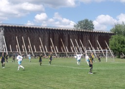 Mecz piłki nożnej ligi okręgowej juniorów młodszych Zdrój Ciechocinek - Sadownik Waganiec