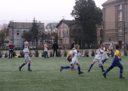 Mecz piłki nożnej ligi okręgowej orlików Zdrój Ciechocinek - Viking Aleksandrów Kuj.
