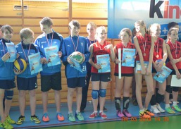 7 pozycji medalowych siatkarzy UKS SP1 Ciechocinek na turnieju minisiatkówki Kinder+Sport