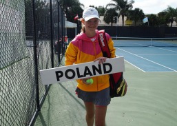 Zuzanna Maciejewska - tenisistka z Ciechocinka - Halową Młodzieżową Mistrzynią Polski