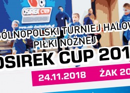 Zbliża się pierwszy turniej II edycji  OSIREK CUP - Ogólnopolskiego turnieju piłka nożnej dzieci!