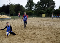 Siatkówka -Plażowa turniej ,,Młody -Stary"'