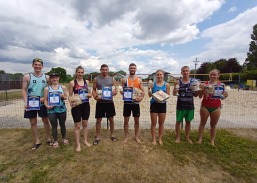 Para Szuman/Ziółkowski wygrywają w Turnieju Siatkówki Plażowej dla Mikstów