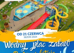 Rusza Kompleks Wodnego Placu Zabaw pod Tężniami. W tym sezonie zapraszamy od 21 czerwca!