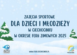 Ferie na sportowo z OSiR Ciechocinek 2025