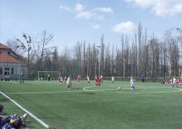Mecz piłki nożnej ligi okręgowej orlików CKS Zdrój - Sparta Brodnica