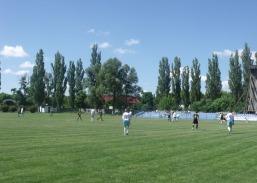 Mecz piłki nożnej ligi okręgowej juniorów młodszych CKS Zdrój - Wicher Wielgie