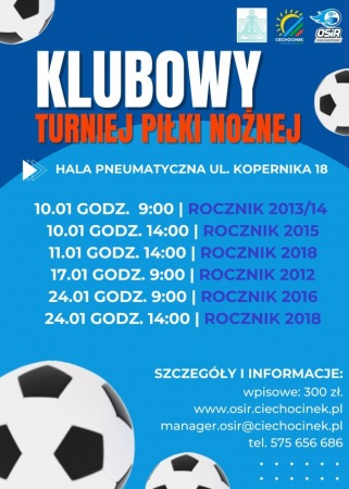 Klubowy Turniej Piłki Nożnej dla rocznika 2018