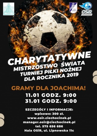 Charytatywne Mistrzostwa Świata - Gramy dla Joachima!