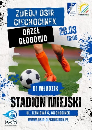 Mecz Ligi Młodzika - Zdrój OSiR Ciechocinek vs. Orzeł Głogowo