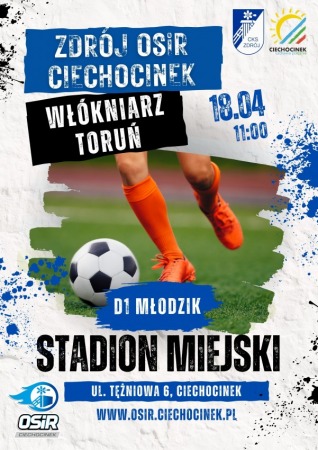 Mecz Ligi Młodzika - Zdrój OSiR Ciechocinek vs. Włókniarz Toruń