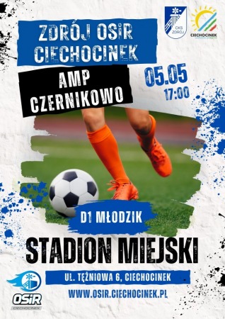 Mecz Ligi Młodzika - Zdrój OSiR Ciechocinek vs. AMP Czernikowo