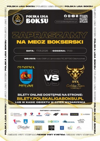 5. Kolejka Polskiej Ligi Boksu CKB Potężnie vs. RKB Wisłok Rzeszów