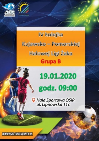 4 kolejka Kujawsko – Pomorskiej Halowej Ligi Żaka