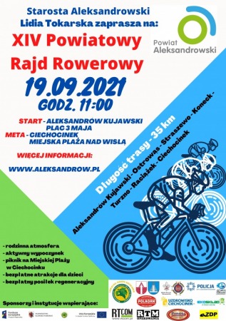 XIV Powiatowy Rajd Rowerowy