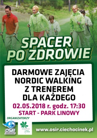 Darmowe Zajęcia Nordic Walking z Trenerem dla każdego