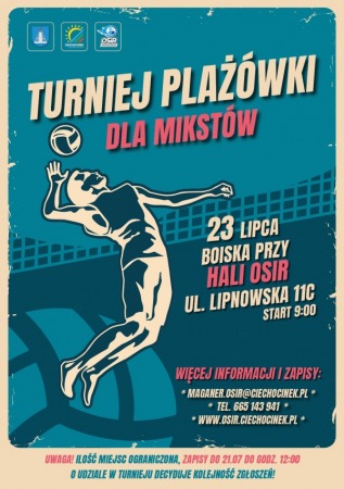 Otwarty Turniej Siatkówki Plażowej dla Mikstów