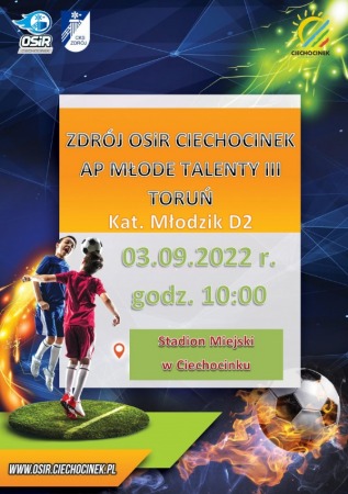 Mecz Ligi Młodzików Zdrój OSiR Ciechocinek vs. AP Młode Talenty III Toruń