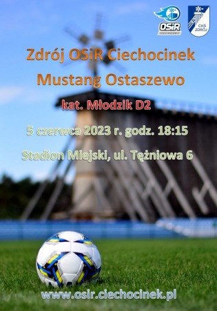 Mecz Ligi Młodzika - Zdrój OSiR Ciechocinek vs. Mustang Ostaszewo