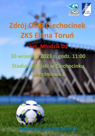 Mecz Ligi Młodzika - Zdrój OSiR Ciechocinek vs. ZKS Elana Toruń