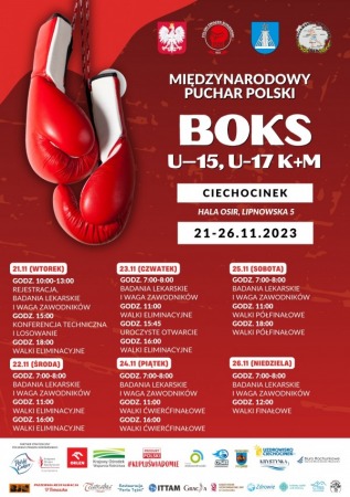 Międzynarodowy Puchar Polski w Boksie U15,U17 KM