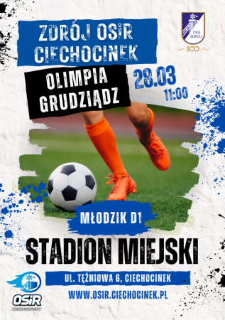 Mecz Ligi Młodzika - Zdrój OSiR Ciechocinek vs. Olimpia Grudziądz