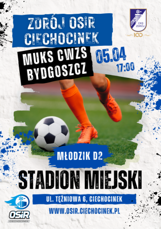 Mecz Ligi Młodzika - Zdrój OSiR Ciechocinek vs. MUKS CWZS Bydgoszcz