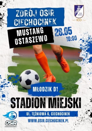 Mecz Ligi Młodzika - Zdrój OSiR Ciechocinek vs. Mustang Ostaszewo