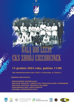 GALA​​​​​​​ 100-LECIA CKS ZDRÓJ CIECHOCINEK