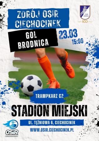 Mecz Ligi Młodzika - Zdrój OSiR Ciechocinek vs. GOL Brodnica