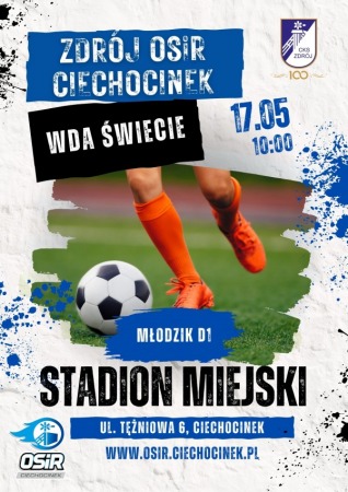 Mecz Ligi Młodzika - Zdrój OSiR Ciechocinek vs. WDA Świecie