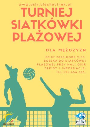 Turniej Siatkówki Plażowej dla Mężczyzn